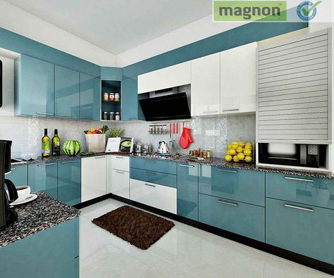 It should not look out of fashion and at the same time should look modern and should have user friendly design. To create warmth and encouraging atmosphere use as many colors as you want with carpets and contrast decorating elements to make this most interesting place more happening.Get your Kitchens designed to the most beautiful ones by Magnon India - Leading Modular Kitchen Dealers in Bangalore.... Modular Kitchen Cabinets, Kitchen Modular, Kitchen Cupboard Designs, Modular Kitchen Designs, Kabinet Dapur, Modern Kitchen Cabinet Design, Modular Kitchen Design, Kitchen Interior Design Decor, Kitchen Interior Design Modern