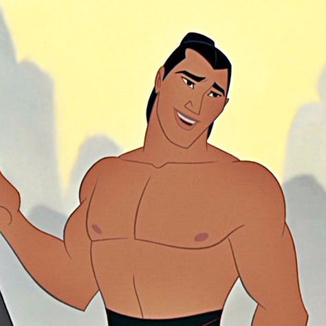 Shang from Mulan | 26 Disney Characters Who Sparked Your Sexual Awakening Li Shang, Official Disney Princesses, Disney Prince, Disney Princesses And Princes, Mulan Disney, Disneyland Pictures, Flynn Rider, Disney Princes, Disney Men