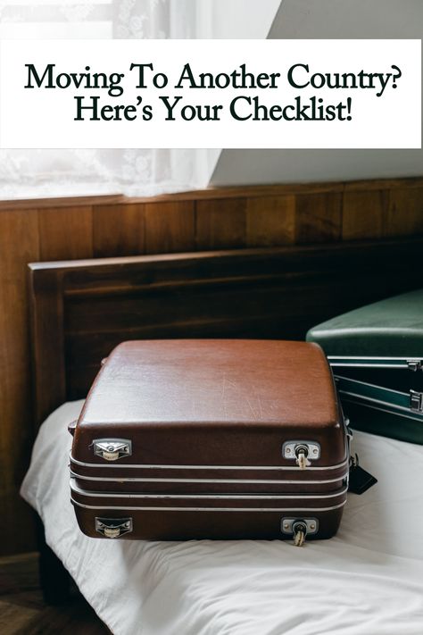 Relocation Checklist, Move To Europe, Moving To Another Country, Moving Countries, Sunny Vacation, International Move, Moving Abroad, Moving Overseas, Getting Ready To Move