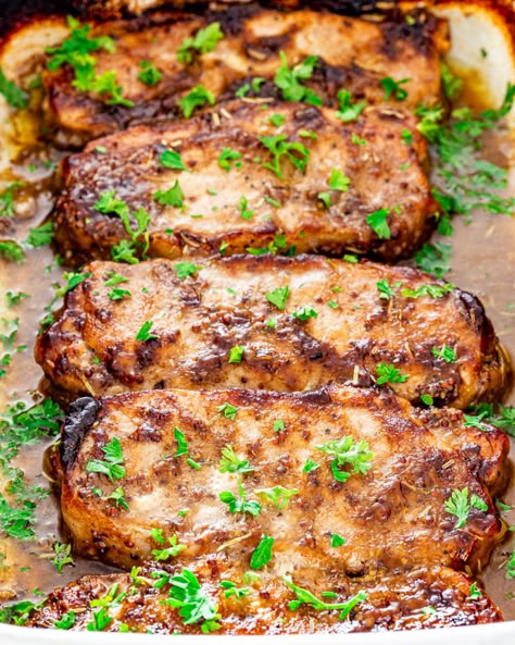 Balsamic Pork Chops, Shake Recipes Healthy, Pork Chop Recipes Crockpot, Balsamic Pork, Easy Pork Chops, Pork Chop Recipes Baked, Chop Recipes, Crock Pot Recipes, Pork Dinner