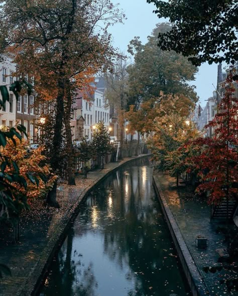 Autumn Cozy, Autumn Aesthetic, City Aesthetic, Utrecht, Pretty Places, Wallpaper Iphone, The Netherlands, Europe Travel, Places To See