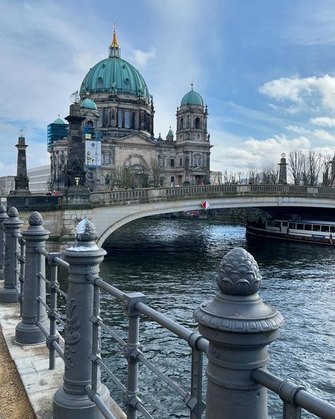 Berlin, Museum Island/Museuminsel Berlin. Of the 4 museums, 1 museum is closed due to construction, the remaining 3 are open. You can visit all 3 in one day - but it’s A LOT, even for an art lover! If you have the time, I’d say spread out your visits so you don’t feel rushed or overwhelmed. We visited one museum in the afternoon and then the other 2 on another day. The first museum we visited was Alte Nationalgalerie at 4pm since closing time was 6pm. They definitely closed at exactly 6pm. Se... Exterior Entrance, Museum Island, Berlin Museum, Marble Sculpture, Another Day, 3 In One, 2 On, Impressionism, The 4