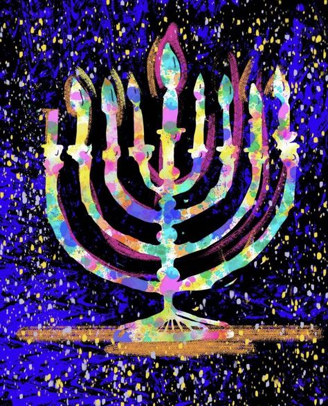 Happy Hanukkah Images, Hannukah Crafts, Hannukah Recipes, Hanukkah Ideas, Jewish Holiday Cards, Jewish Crafts, Jewish Festivals, Jewish Symbols, Mazel Tov