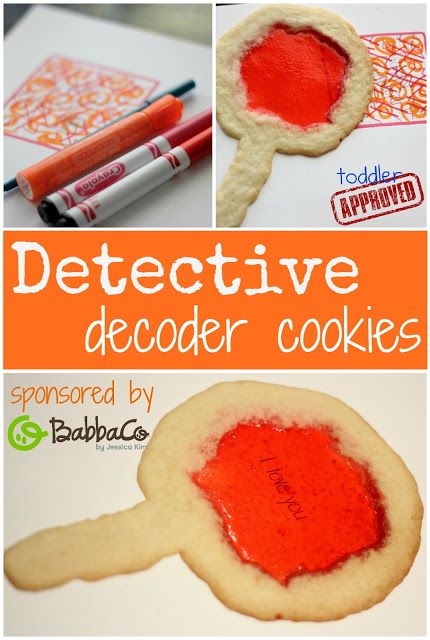 Toddler Approved!: 2 Detective Activities inspired by The Berenstain Bears and the Missing Honey Spy Themed Snacks, Detective Food Ideas, Detective Snacks, Spy Snacks, Homemade Sugar Cookie Dough, Detective Badge, Spy Theme, Junior Detective, Secret Agent Party