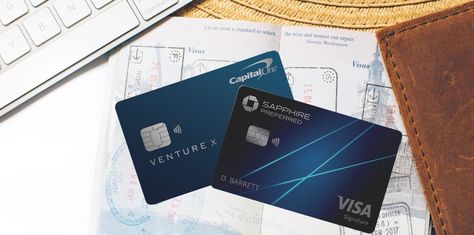 The Perfect Two-Card Combo: Chase Sapphire Preferred & Capital One Venture X — Thrifty Traveler Amazon Credit Card, Travel Rewards Credit Cards, Chase Sapphire Preferred, Chase Sapphire, Immigration Officer, Travel Card, Visa Credit Card, Travel Credit Cards, Capital One