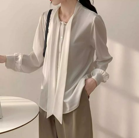 Spring Formal, Fashion Bottoms, White Chiffon, Lace Shirt, Pleated Midi Skirt, Shirt Sale, Types Of Collars, Formal Wear, Types Of Sleeves