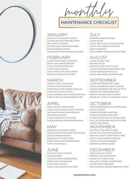 Homeowner Checklist, Home Maintenance Schedule, Home Maintenance Tips, Happy Homemaking, Home Maintenance Checklist, Maintenance Checklist, Cleaning List, Household Cleaning Tips, Home Management