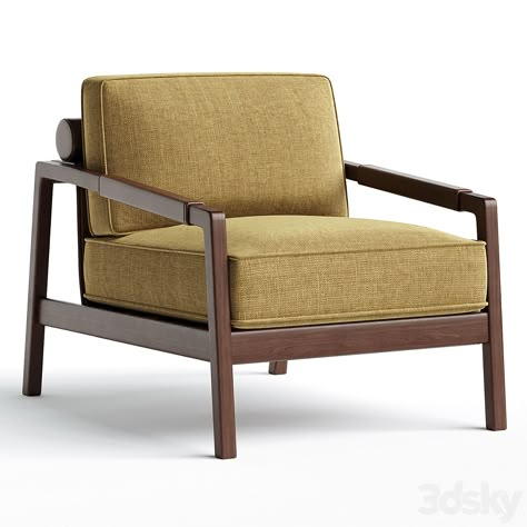 Kathy armchair DESIGNED BY PALOMBA SERAFINI - Arm chair - 3D model Casino Design, Mid Century Modern Lounge Chairs, Mid Century Modern Lounge, Interior Elements, Modern Lounge Chairs, Modern Lounge, Armchair Design, Model Furniture, Furniture Bathroom