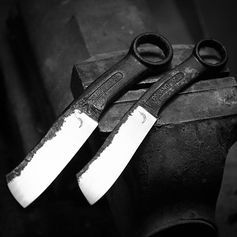 Wrench Knife, Blacksmithing Ideas, Diy Knife, Knife Patterns, Hand Forged Knife, La Forge, Forged Knife, Knife Design, Straight Razor