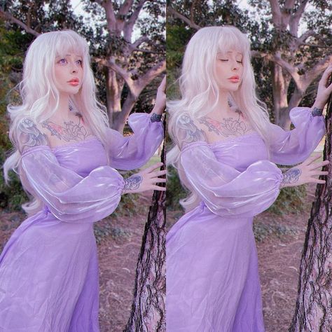 The Last Unicorn Movie, Lady Amalthea, Magical Photos, Fair Outfits, Last Unicorn, The Last Unicorn, Unicorn Costume, Kawaii Hairstyles, Unicorn Dress