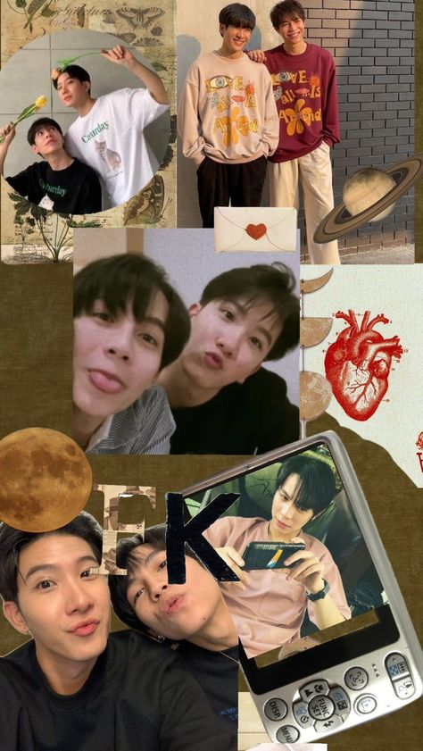 Firstkhaotung Wallpaper Aesthetic, Khaofirst Wallpaper, Khaotungg Wallpaper, Firstkhaotung Wallpaper, Offgun Wallpaper, Wallpers Pink, Gmmtv Actors, Couple Wallpaper, Bts Funny Videos