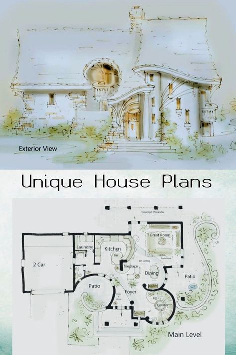 #UniqueHousePlans #HousePlans #HomeDesign #homedesignonabudget #house
#home #buildingahome #buildahouse #dreamhome #mcmansion #luxuryliving #affordableliving #housetohome #homeiswheretheheartis #architect #builder #construction #homebuilder #housedesign #floorplans #designer #buildityourself #howtobuildahouse #buildingahouse #homeconstruction #builder #ownerbuilder #homeowner #buyingahome #buildyournexthouse Fairy Cottage Floor Plans, Storybook House Floor Plans, Spiral Staircase Floor Plan, Small Vintage House Plans, Small Unique House Plans, Charmed House Floor Plan, Turret House Plans, Small Castle House Plans, House With Turret