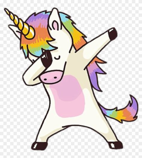 Unicorn Dab Tumblr Png, Unicorn Images, Unicorns Png, Unicorn Drawing, Unicorn Illustration, Cartoons Png, Cartoon Sketches, Unicorn Birthday Parties, Cute Unicorn