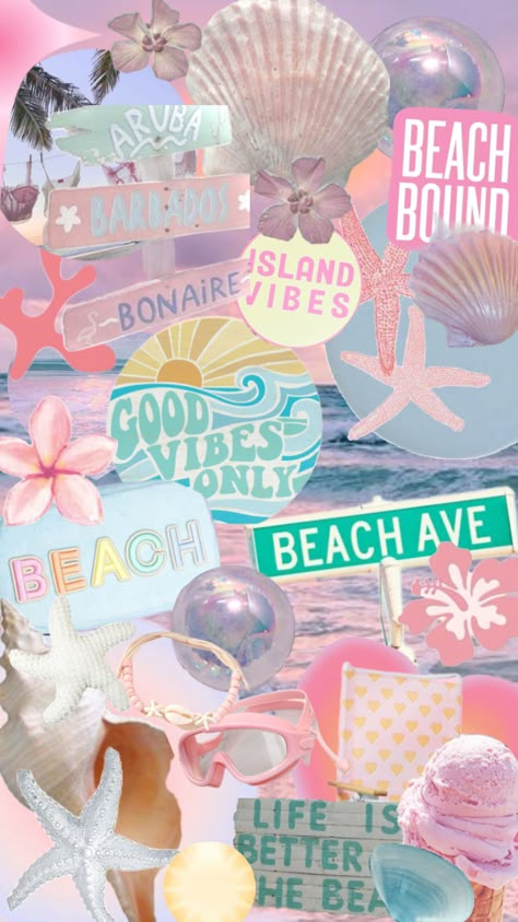 Preppy Summer Wallpaper, Summer Themed Wallpaper, Summer Wallpaper Phone, Summer Prints Wallpaper, Preppy Backgrounds, Beachy Wallpaper, Shuffles Preppy, Beach Wallpaper Iphone, Images For Wallpaper