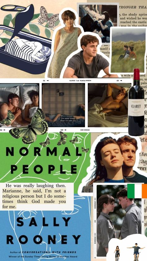 normal people #normalpeople#sallyrooney#daisyedgarjones#paulmescal#aestheic#collage#books#booktok#read#hulu Collage Books, Collage Book, God Made You, Normal People, Connect With People, Your Aesthetic, Creative Energy, Energy, Reading