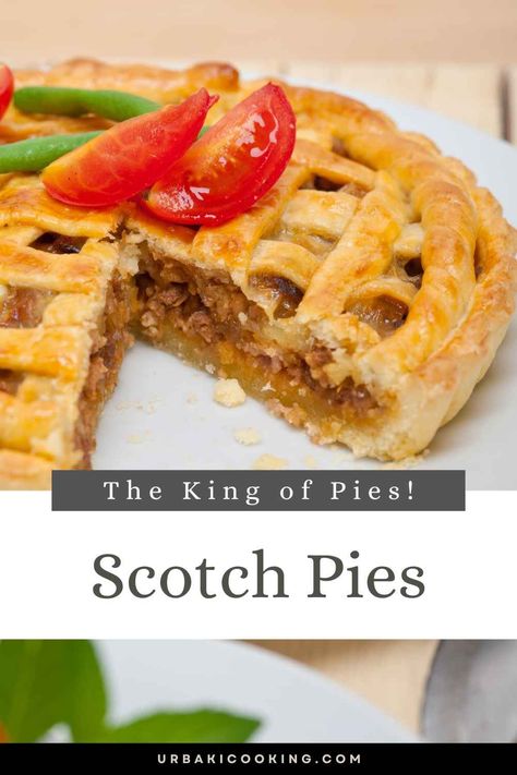 Indulge in the royal realm of pies with our guide to the majestic Scotch Pies – hailed as the king of pies. Join us on a culinary adventure as we explore the art of creating these delectable treats using a hot water crust pastry. Thanks to the expertise of the renowned John Kirkwood, we're bringing you easy step-by-step instructions to master the process from start to finish. Scotch Pies, the epitome of pie perfection, are a savory delight that captures the essence of comfort and... John Kirkwood Recipe, Scotch Pie Recipe, Hot Water Crust Pastry, Pie Game, Shortbread Crust, Easy Video, Recipe Boards, Taste Buds, Easy Weeknight Meals