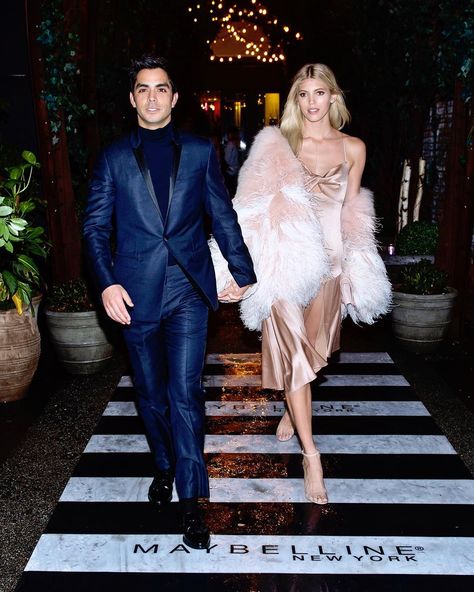 MEET JOHNNY DEX, VICTORIA’S SECRET MODEL DEVON WINDSOR’S NEW FIANCÉ via Harper's Bazaar Devon Windsor, Light Grey Suits, Victoria Secret Model, Marriage License, White Corset, Alexandre Birman, Saint Barth, Victorias Secret Models, Real Couples