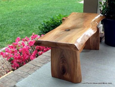 Diy Garden Bench, Outside Benches, Outdoor Bench Seating, Wood Bench Outdoor, Garden Bench Diy, Table Rose, Outdoor Garden Bench, Wooden Garden Benches, Wooden Garden Furniture