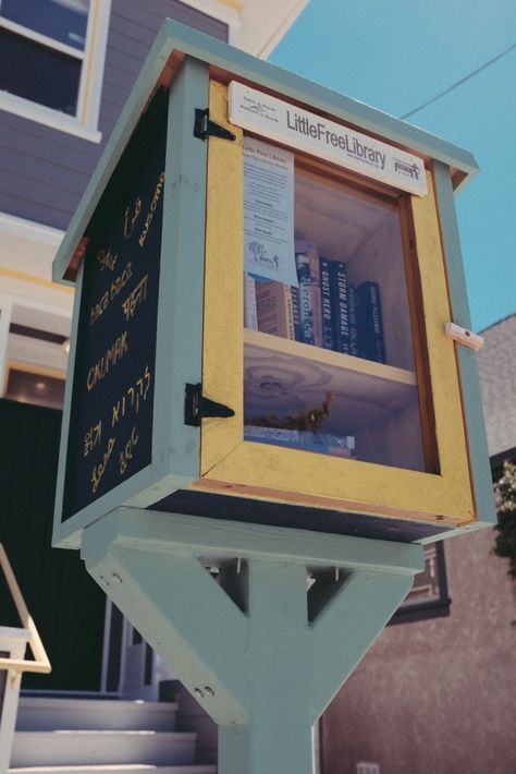 Little Free Library Plans, Diy Shed Kits, Library Plan, Lending Library, Mini Library, Shed Kits, Little Library, Education Architecture, Free Library