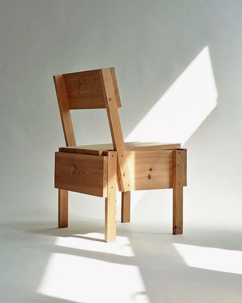 Furniture Archive on Instagram: “Sedia 1 chair by Enzo Mari, c. 1974” Enzo Mari, Furniture Designer, Interior Projects, Shop Chair, Decor Lighting, Step Stool, Chair Design, Woodworking Plans, Outdoor Chairs