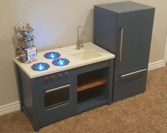 Kitchen Burner, Diy Kids Kitchen, Ikea Play Kitchen, Ikea Duktig, Pretend Kitchen, Play Kitchen Accessories, Wooden Play Kitchen, Play Pretend, Kids Play Kitchen