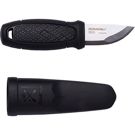 Morakniv Eldris Fixed-Blade Pocket-Sized Knife with Sandvik Stainless Steel Blade, 2.2" Mora Knife, Mora Knives, Finger Guard, Outdoor Knife, Camp Knife, Fixed Blade Knife, Fire Starters, Wooden Dolls, Hunting Knife