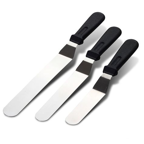 Icing Tools, Cake Spatula, Baking Equipment, Cake Decorating Frosting, Spatula Set, Spatulas, Cake Decorating Tools, Icing Spatula, Piece Of Cakes