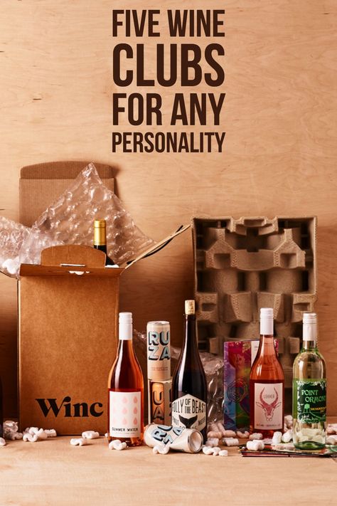 The number of wine delivery services has multiplied, and now there are wine clubs for every type of drinker. Find out which one is best for your palate. Beer Calories, Wine Making Process, Wine Gift Set, Wine Baskets, Wine Delivery, Wine Club, Wine Drinkers, Wine Bottle Labels, Buy Wine