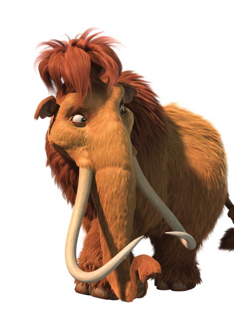 Ice Age Characters, Woolly Mammoth, Wooly Mammoth, New Character, Ice Age, 20th Century Fox, Png Image, 20th Century, Fox