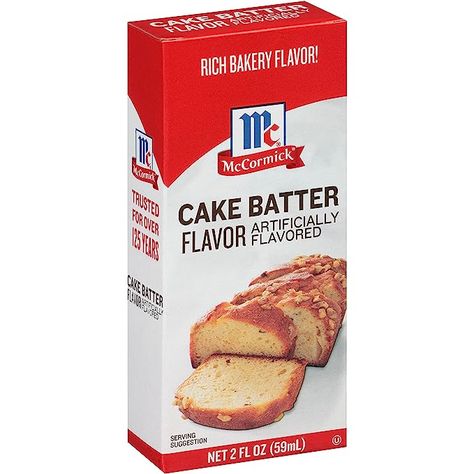 Amazon.com : McCormick Cake Batter Flavor, 2 fl oz : Imitation Flavoring Extracts : Grocery & Gourmet Food Cake Batter Flavoring Recipes, Birthday Cake Pancakes, Baked Cake, Shortbread Recipes, Vanilla Frosting, Cake Tasting, Keto Cookies, Edible Cake, Cake Flavors