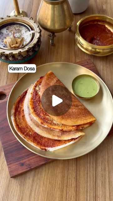 Red Chutney, Dosa Recipe, Cheat Day, So Yummy, Breakfast Recipe, Chutney, Breakfast Recipes, You Must, Red