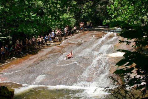 8. Sliding Rock Sliding Rock North Carolina, Natural Water Slide, Slide Rock, Pisgah National Forest, Nc Mountains, Natural Pool, Swimming Holes, To Infinity And Beyond, Water Slides