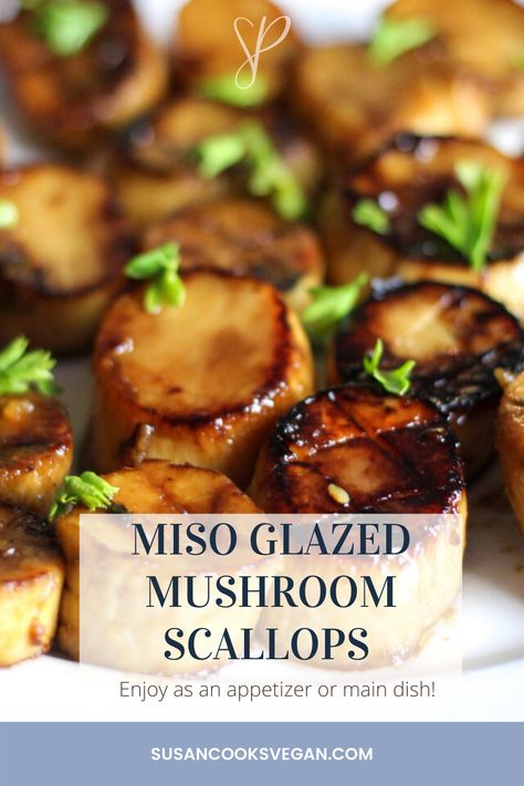 Miso Glazed Mushrooms, Asian Oyster Mushrooms, Black King Mushroom Recipe, Vegan Cremini Mushroom Recipes, Chinese Mushroom Recipes, King Trumpet Mushroom Recipes, Vegan Trumpet Mushroom Recipe, King Mushroom Recipe Vegan, Fish And Mushroom Recipe