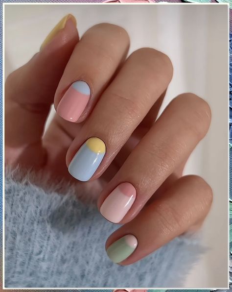 Get ready for the season with these 9 pretty spring nails ideas for your next manicure! From pastel hues to floral designs, these nail art inspirations will have your nails looking fresh and stylish. Perfect for adding a pop of color to your spring look. Do It Yourself Nails, Minimal Nails Art, Subtle Nails, Cute Gel Nails, Manicure Y Pedicure, Funky Nails, Nail It, Chic Nails, Nail Designs Summer