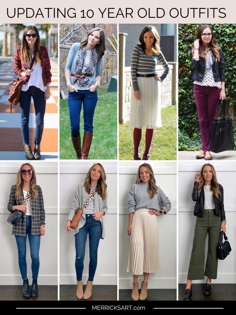 How and Why I Updated These 10 Year Old Outfits - Merrick's Art Floor Length Maxi Skirt, Uk Style, Old Outfits, 2024 Outfits, Outfit Inspiration Fall, Business Professional, Old T Shirts, Popular Outfits, Kinds Of Clothes