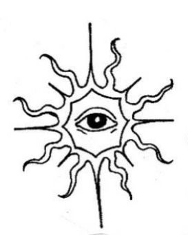 Eye Sun Tattoo, Sun Eye Tattoo, 3rd Eye Tattoo, Sun Tattoo, 3rd Eye, Eye Tattoo, Tatting, Illustration Art, Sun