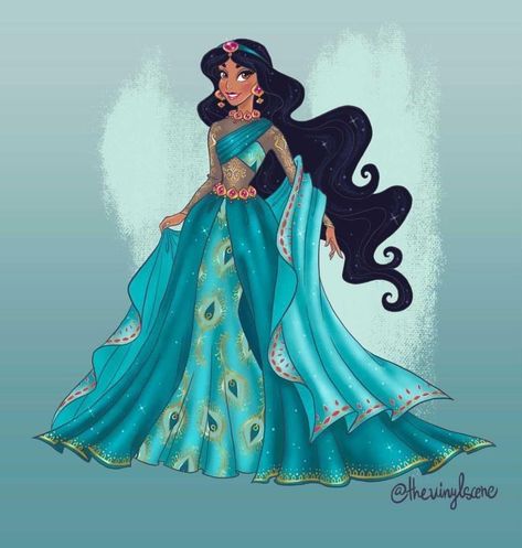 Jasmine Inspired Dress, Jasmine Inspired Outfits, Jasmine Fanart, Disney Heroines, Cinderella Wallpaper, Disney Princess Wedding Dresses, Descendants Dr, Disney Princess Wedding, Fashion Show Themes