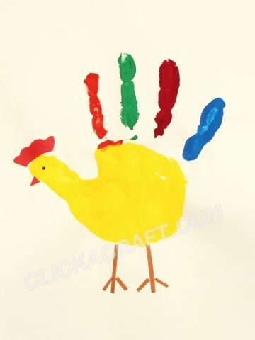 Rooster Craft, Farm Animal Crafts, Animal Art Projects, Footprint Crafts, Farm Crafts, Handprint Crafts, Daycare Crafts, Handprint Art, Easter Crafts For Kids