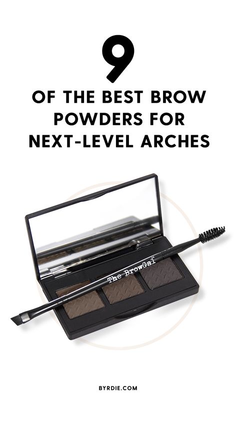 The best brow powders Anastasia Brow Powder, Oily Skin Makeup, Eyebrow Powder, Anastasia Beverly Hills Brow, Brow Kit, Eyebrow Stencil, Cheap Makeup, Waterproof Eyebrow, Brow Powder