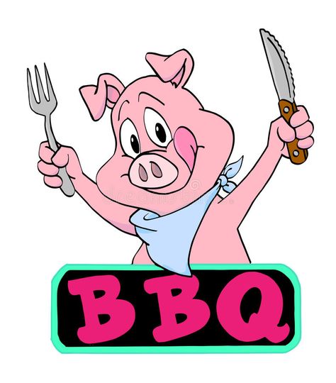 Pig Barbeque. Hand drawn cartoon pig ready for a barbecue , #AFF, #Hand, #drawn, #Pig, #Barbeque, #ready #ad Clip Art Free, Pig Roast, Pig Cartoon, Cartoon People, Stick Figures, Free Clip Art, Art Sketchbook, Pigs, Scooby Doo