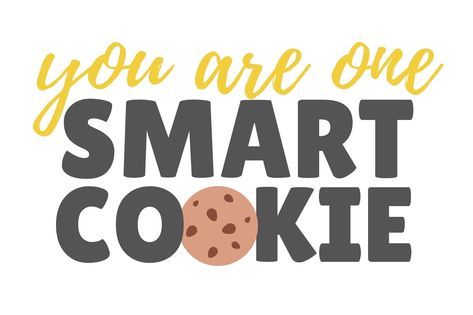 You’re One Smart Cookie Free Printable, Test Encouragement Quotes, State Testing Treats, Smart Cookie Printable, Testing Treats, Testing Encouragement, Oatmeal Creme Pie, Free Tag, State Testing