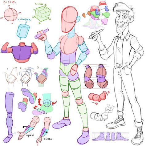 Mitch Leeuwe (@mitchleeuwe) • Instagram photos and videos Cartoon Anatomy, Mitch Leeuwe, Anatomy Book, Character Design Tutorial, Character Design Girl, Character Design Sketches, New Character, Anatomy Drawing, Poses References