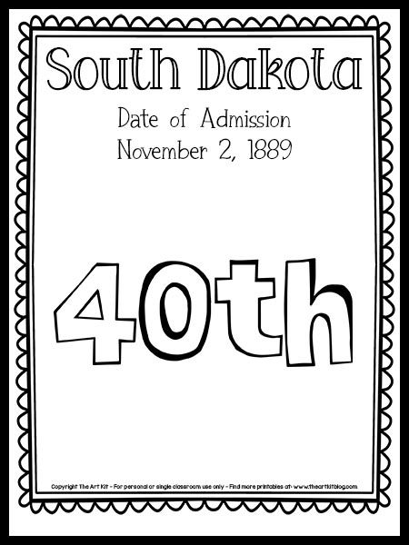 Oklahoma Coloring Pages, Hoc Summer, Social Studies Unit, Coloring Page Free Printable, The 50 States, State Symbols, Educational Activities For Kids, Learn Crafts, Fun Printables