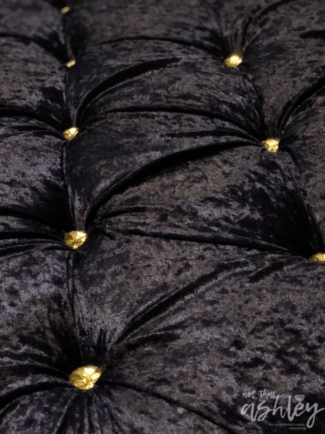 Diy Goth Bedroom, Goth Headboard, Diy Gothic Headboard, Room Makeover Cozy, Gothic Headboard, Diy King Headboard, Velvet Diy, Designed Bedroom, Small Bedroom Makeover