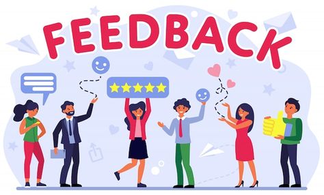 Free vector customer feedback assessment... | Free Vector #Freepik #freevector #customer-survey #customer-rating #client-feedback #customer-feedback Webpage Template, Free Qr Code, Concept Web, Process Management, Business Process Management, Network Marketing Tips, Student Resume, Good Employee, Google My Business