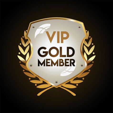 Golden badge VIP golden member retro design Photo Gift Tags, Vip Logo, Honey Packaging, Happy Diwali Images, Diwali Images, Badge Logo, Business Card Template Design, Logo Background, Logo Banners