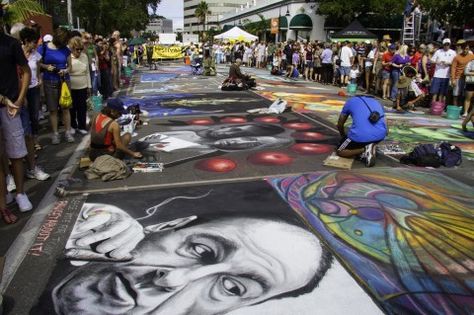 Chalk Art Festival, Street Chalk Art, Chalk Festival, Festival Photo, Music Theater, Sarasota Fl, Chalk Art, Art Festival, Sarasota