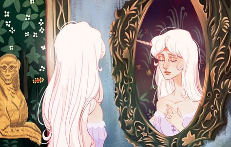 Last Unicorn, The Last Unicorn, Arte Cyberpunk, Unicorn Art, Wow Art, Ethereal Art, White Hair, Pretty Art, Titanic