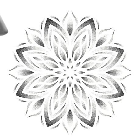 Simple Mandala Tattoo, Mandela Tattoo, Small Mandala Tattoo, Underarm Tattoo, Butterfly Tattoo Stencil, Persian Tattoo, Moth Art Print, Floral Tattoo Shoulder, Geometric Mandala Tattoo