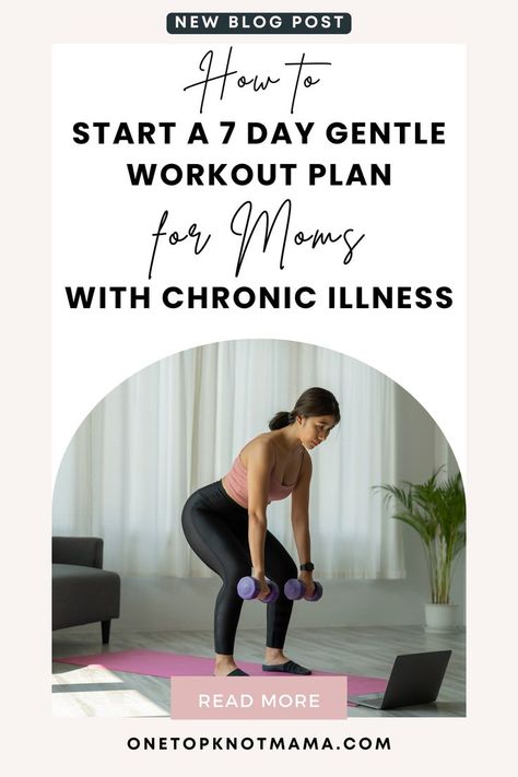 Strength Training Tips for Moms with Autoimmune Conditions Chronic Inflammatory Demyelinating Polyneuropathy, New Workout Routine, Strength Training Plan, Gentle Workout, Wall Push Ups, Light Activities, Gentle Yoga, Mom Guilt, Body Balance